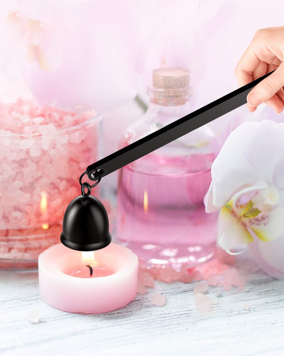 Candle Wick Trimmer Dipper Snuff Snuffer Set for Candles