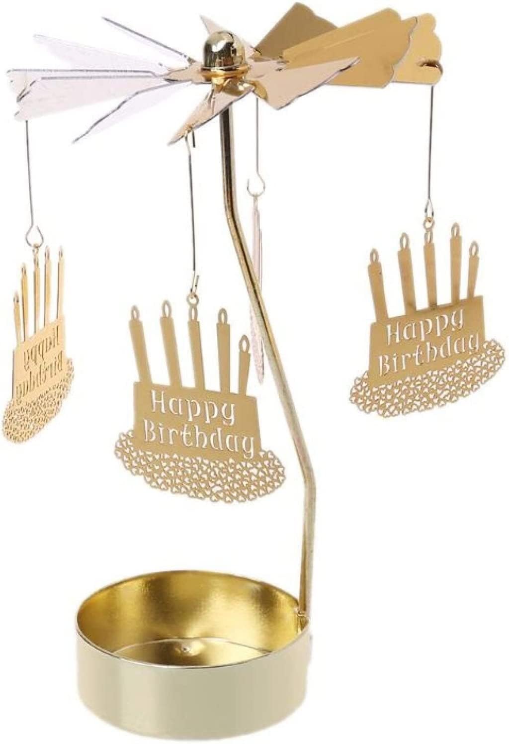 QIAOLISHA Candle Holder Stand with Non-Slip Base