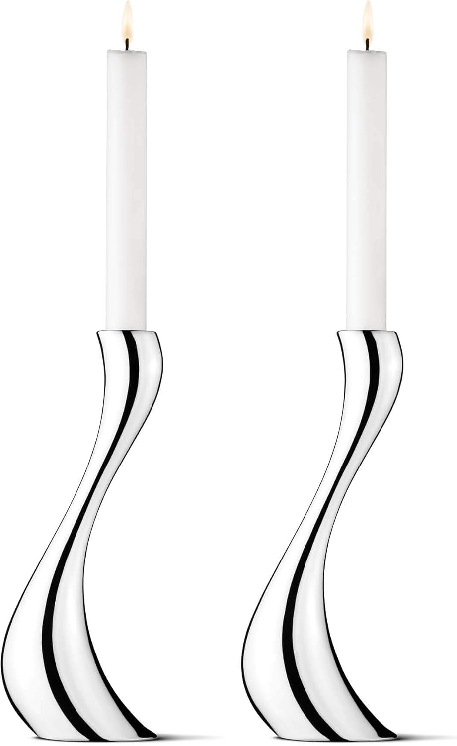 Magnificent Candle Hosting Set by Georg Jensen