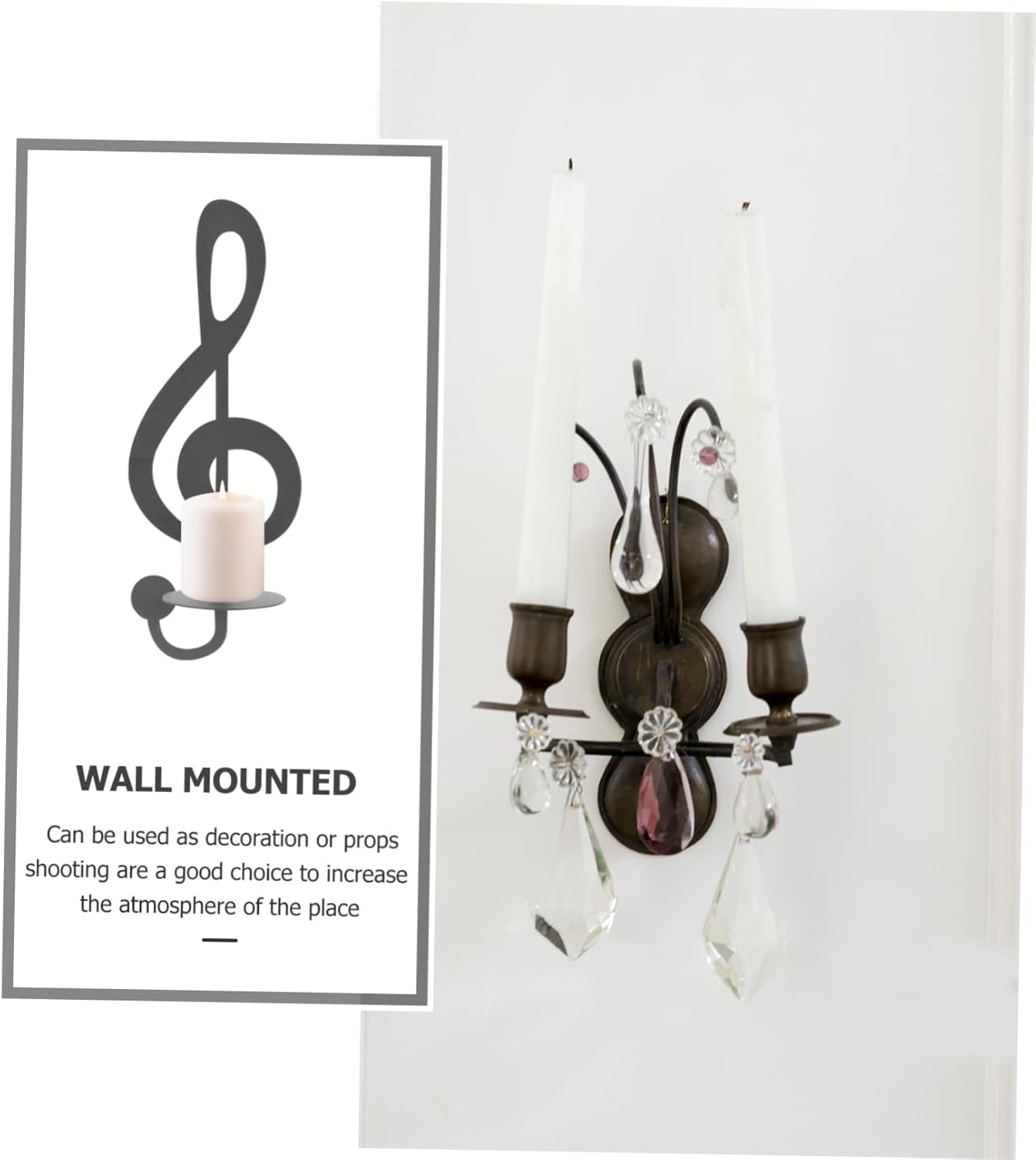 Elegant Metal Wall Sconce