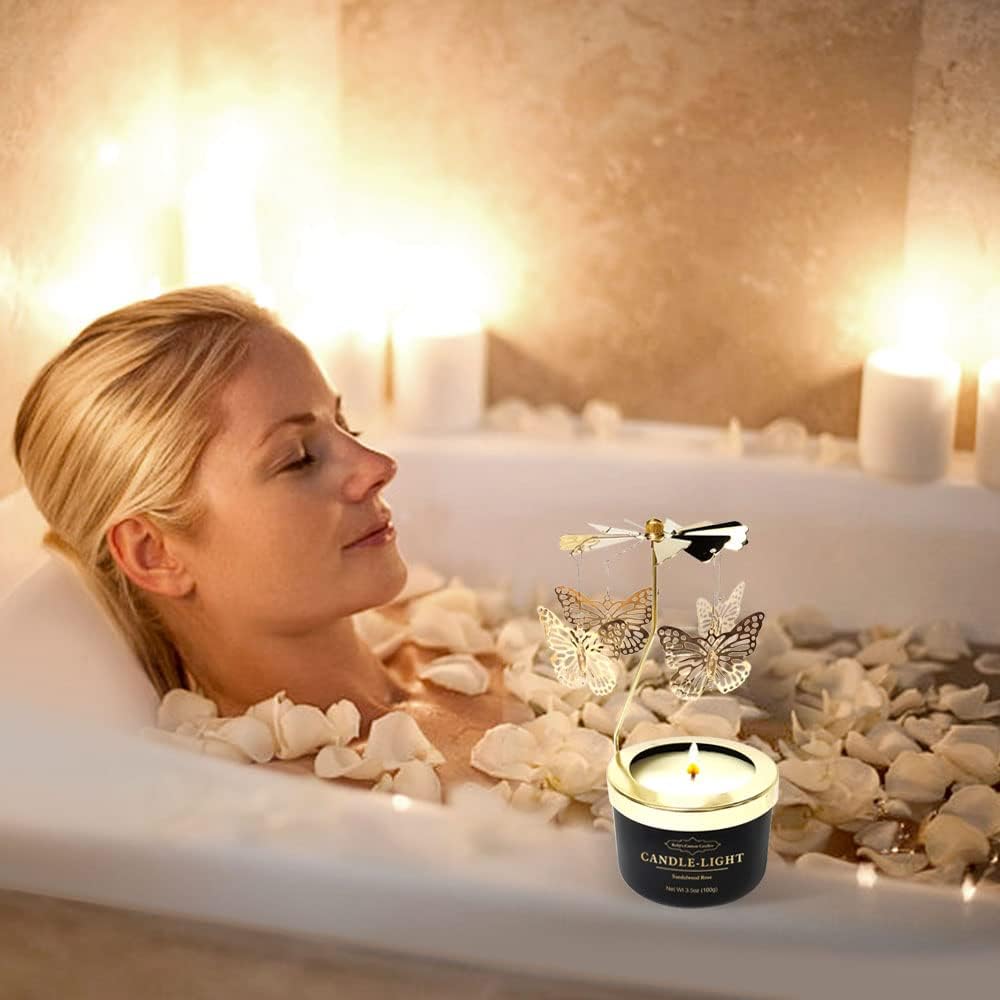Elegant Butterfly Candle Gift for Women