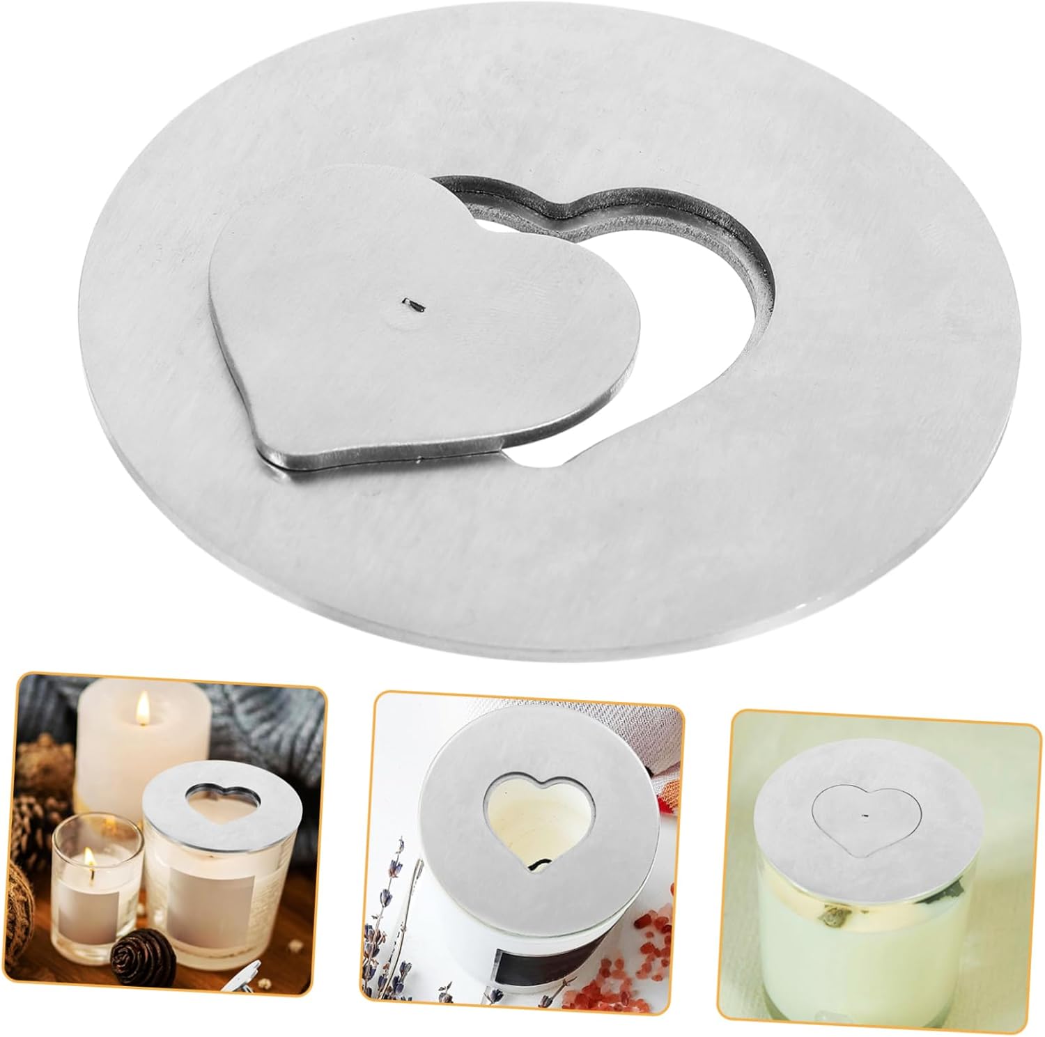 MAGICLULU Jar Lid Shade Sleeve for Candles