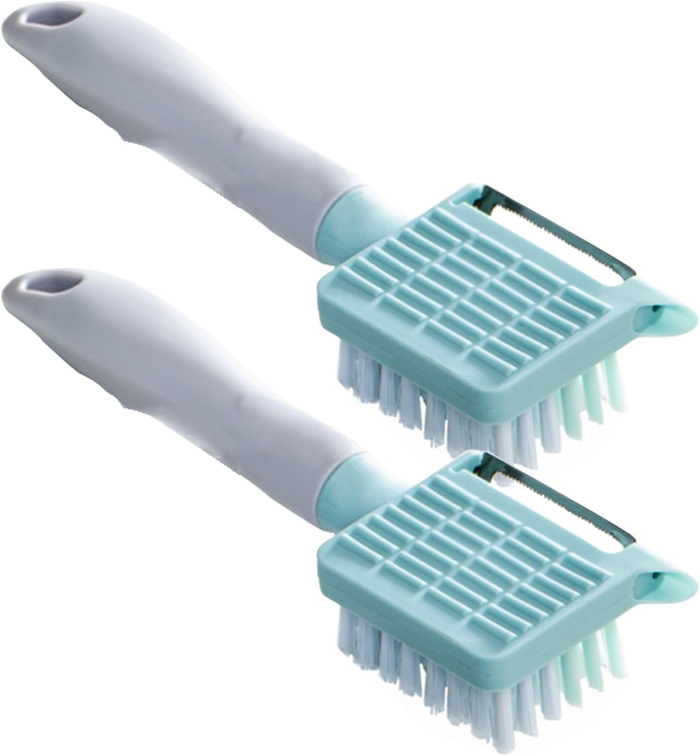 2 in 1 Vegetable Brush Julienne Peeler