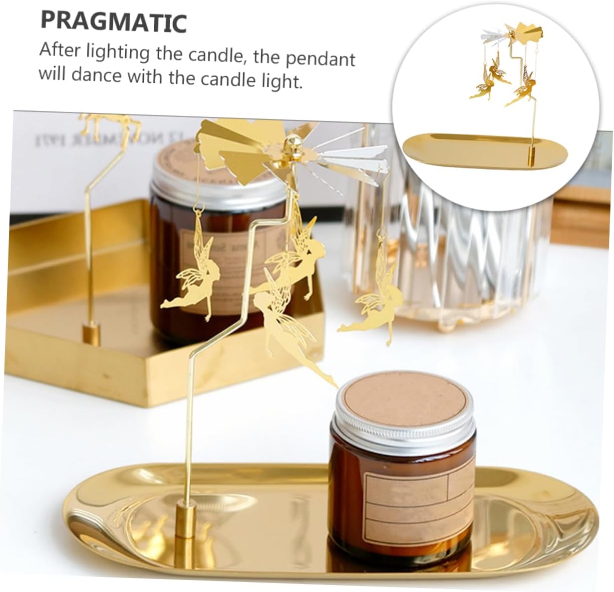Ciieeo Dreamy Fairy Candleholder Set Elegant Table Decor