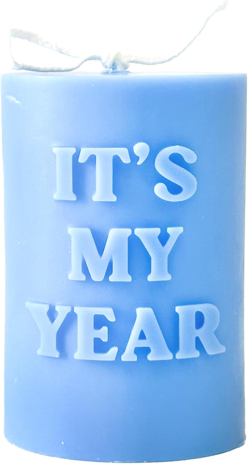 Its My Year Blue Candle