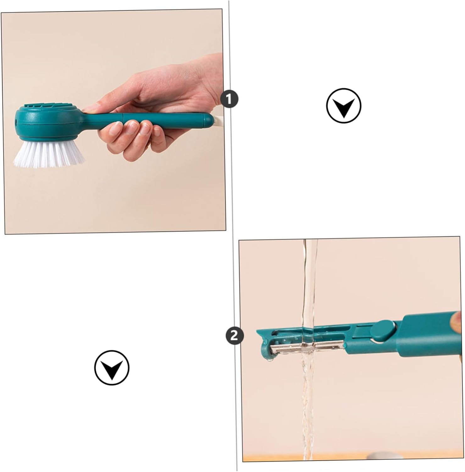 VOSAREA Vegetable Peeler with Brush Set Easy Pepper Veggie Remover
