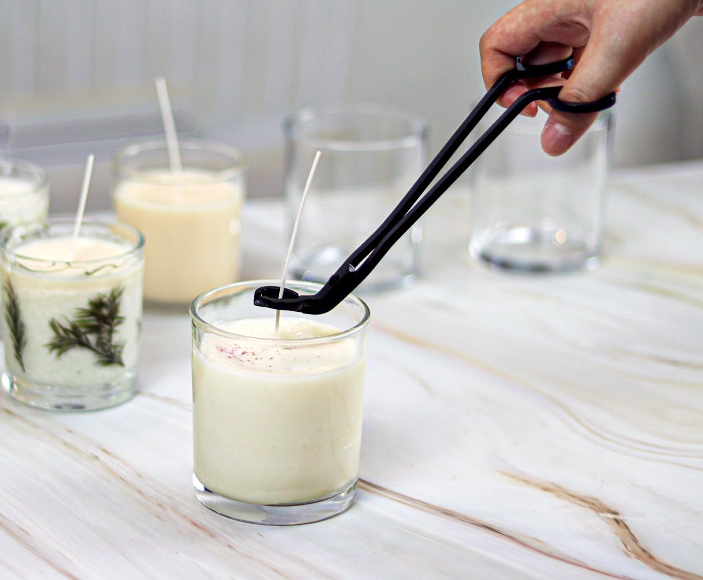 10PCS Stainless Steel Candle Wick Trimmer Set