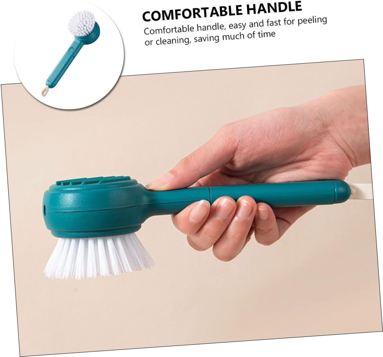 HOLIDYOYO Multi-Functional Fruit and Vegetable Peeler and brush Set
