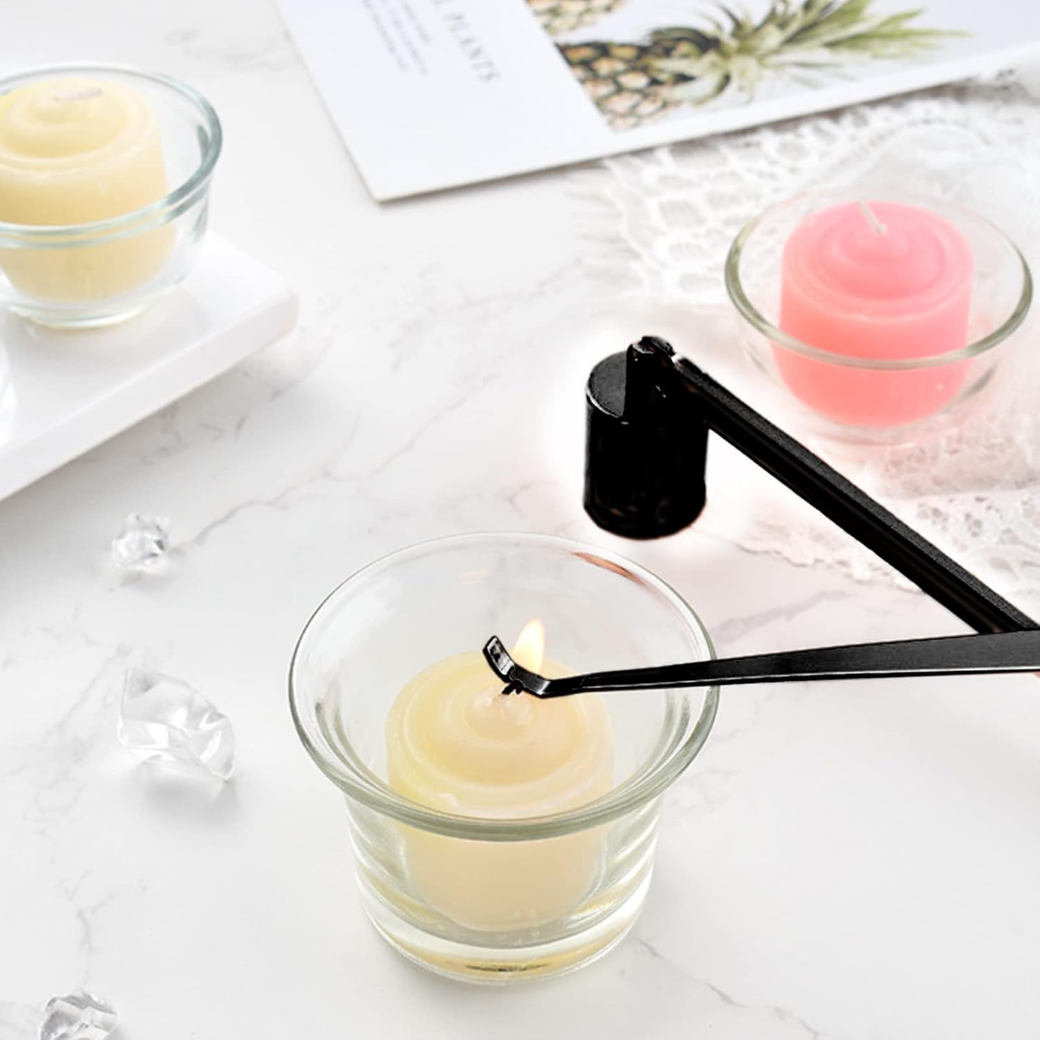 3-in-1 Candle Care Set Includes Wick Trimmer More