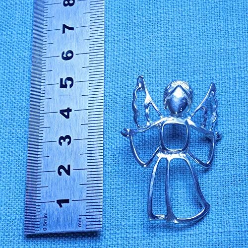 Set of 3 Angel Candle Pins Unique Candle Jewelry