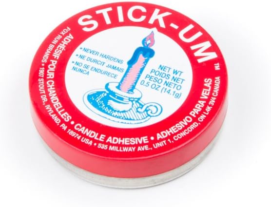 Fox Run Stick-Um Candle Adhesive 05 Ounce
