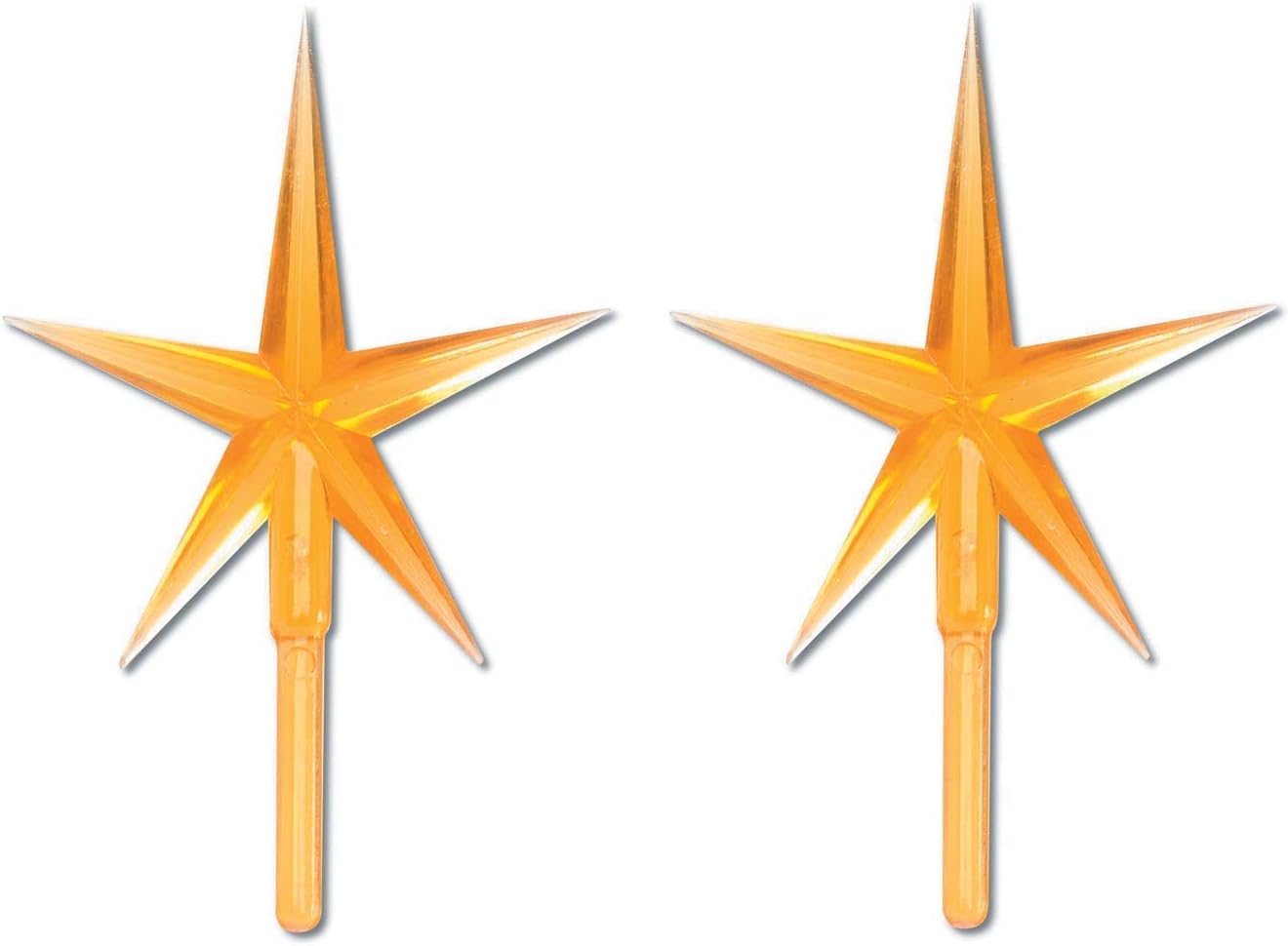 Stylish Star Gold Ceramic Tree Shade 3-Pack