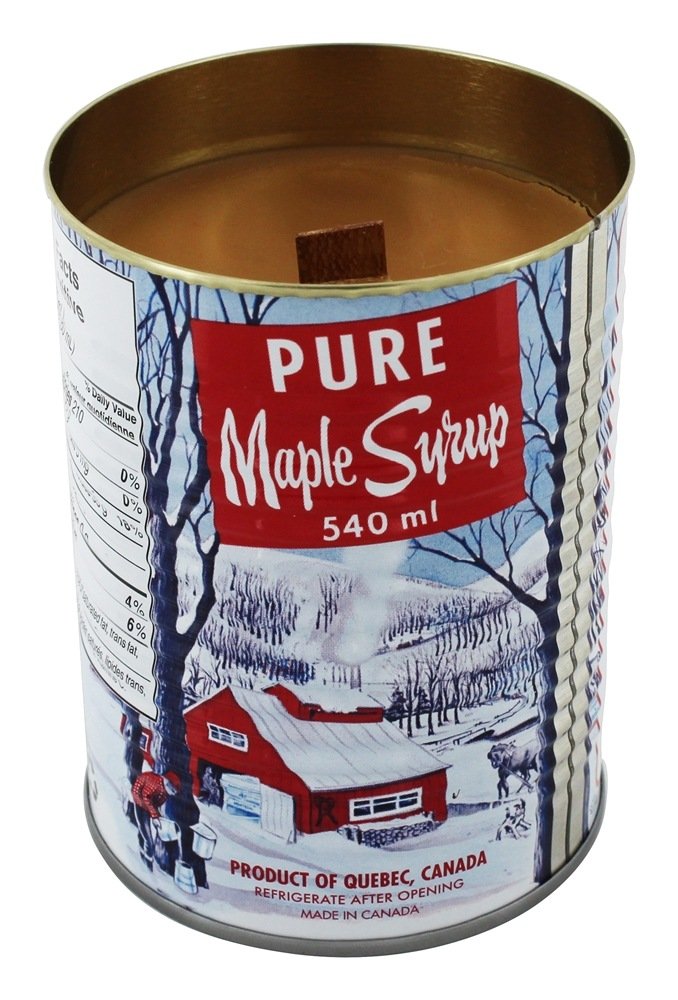 Natural Maple Wick - Eco-Friendly Candle Tin