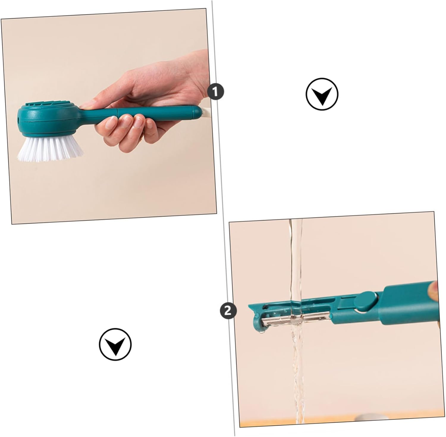 HOLIDYOYO Multi-Functional Fruit and Vegetable Peeler and brush Set