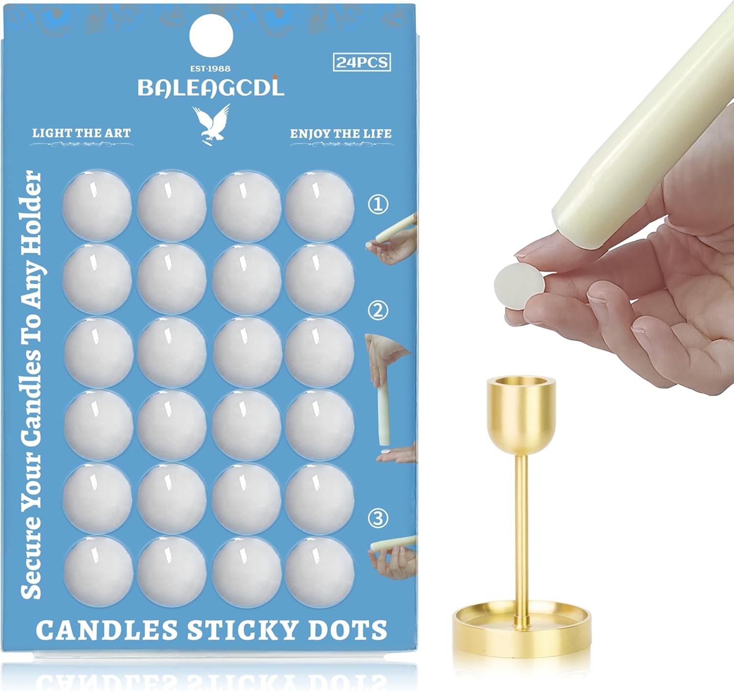 Secure Candle Placement