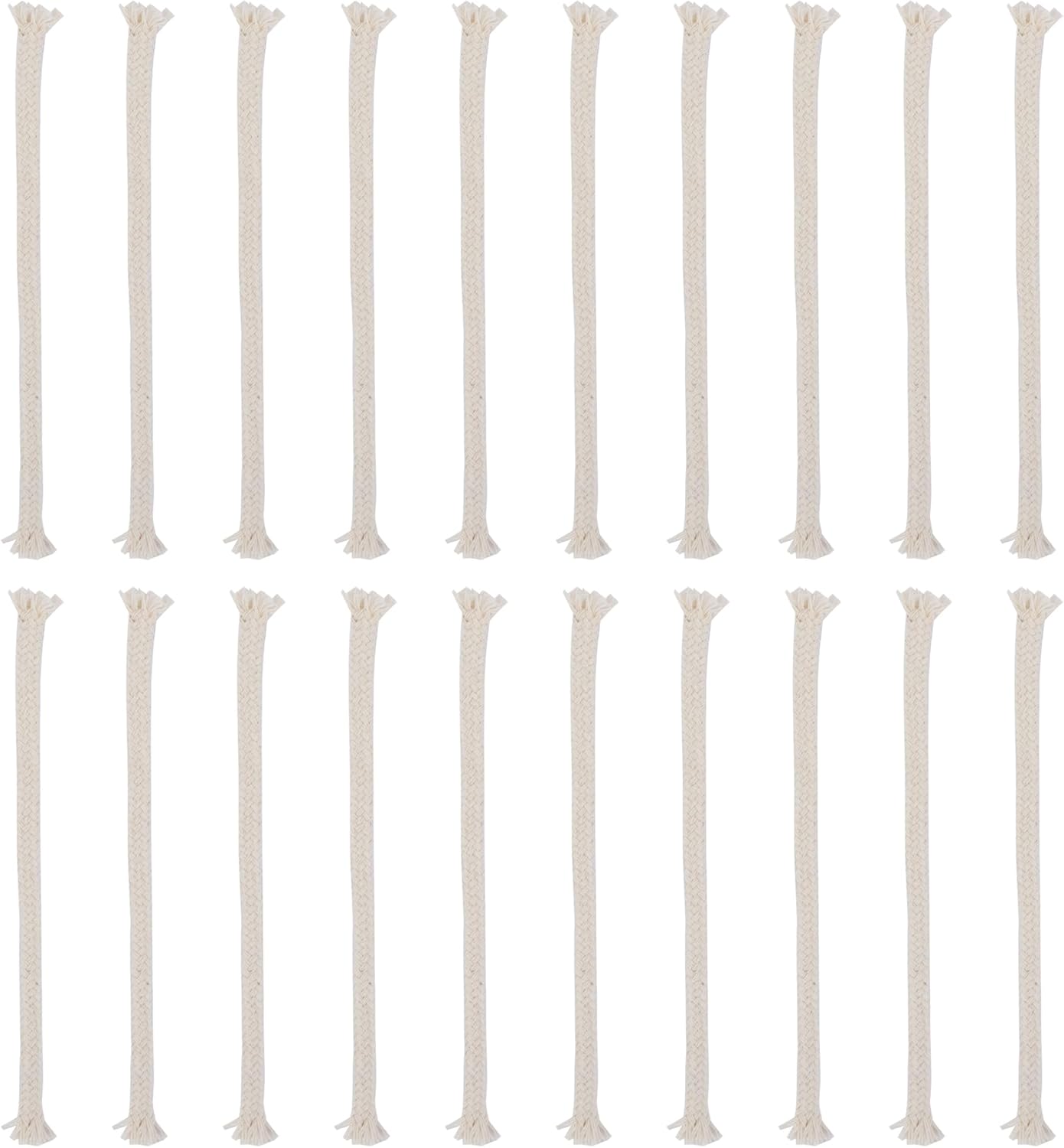 SWATOM 14 Round Cotton Lamp Wicks 20 Pack