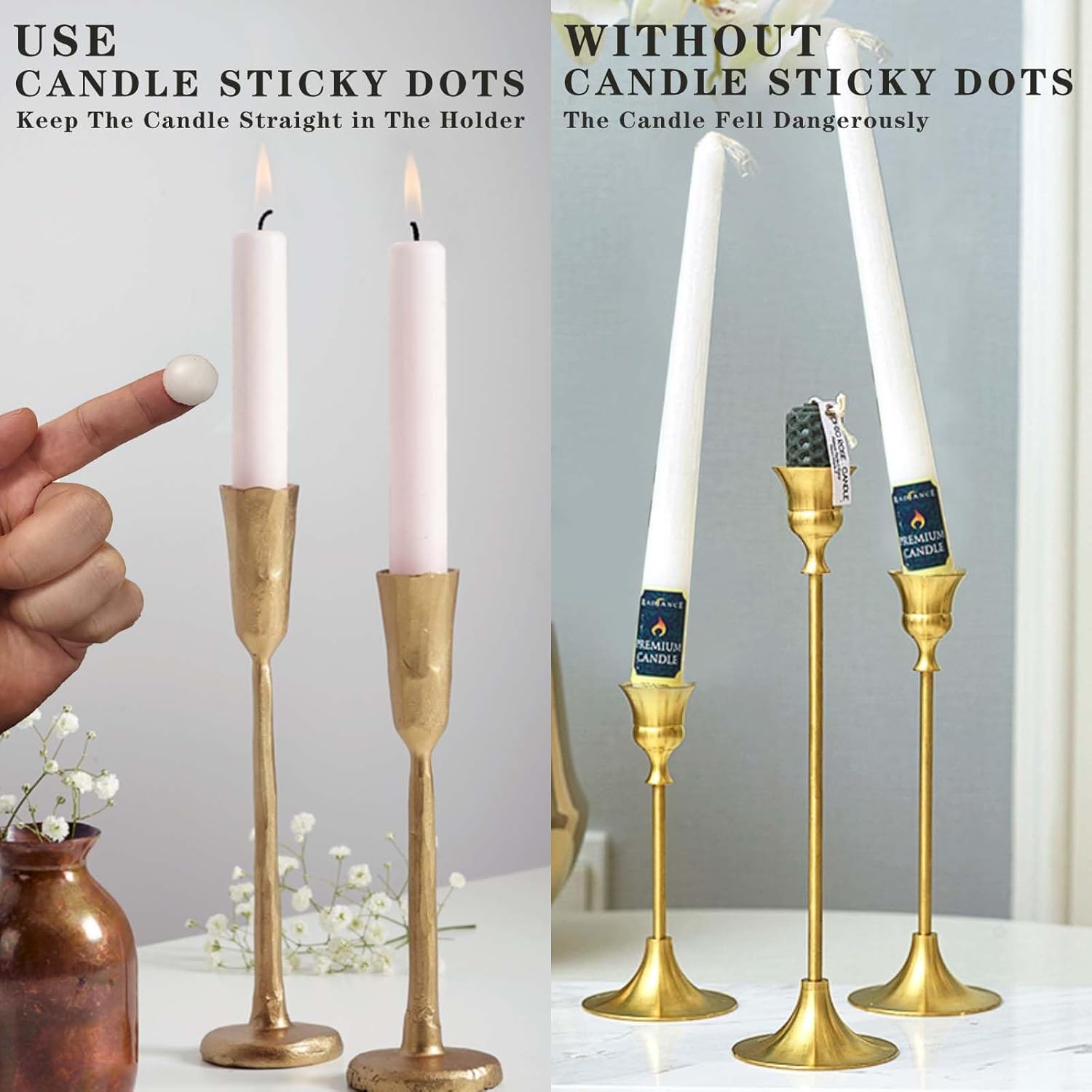 Kandelo 24 Dots Wax Holder Perfect for Candles