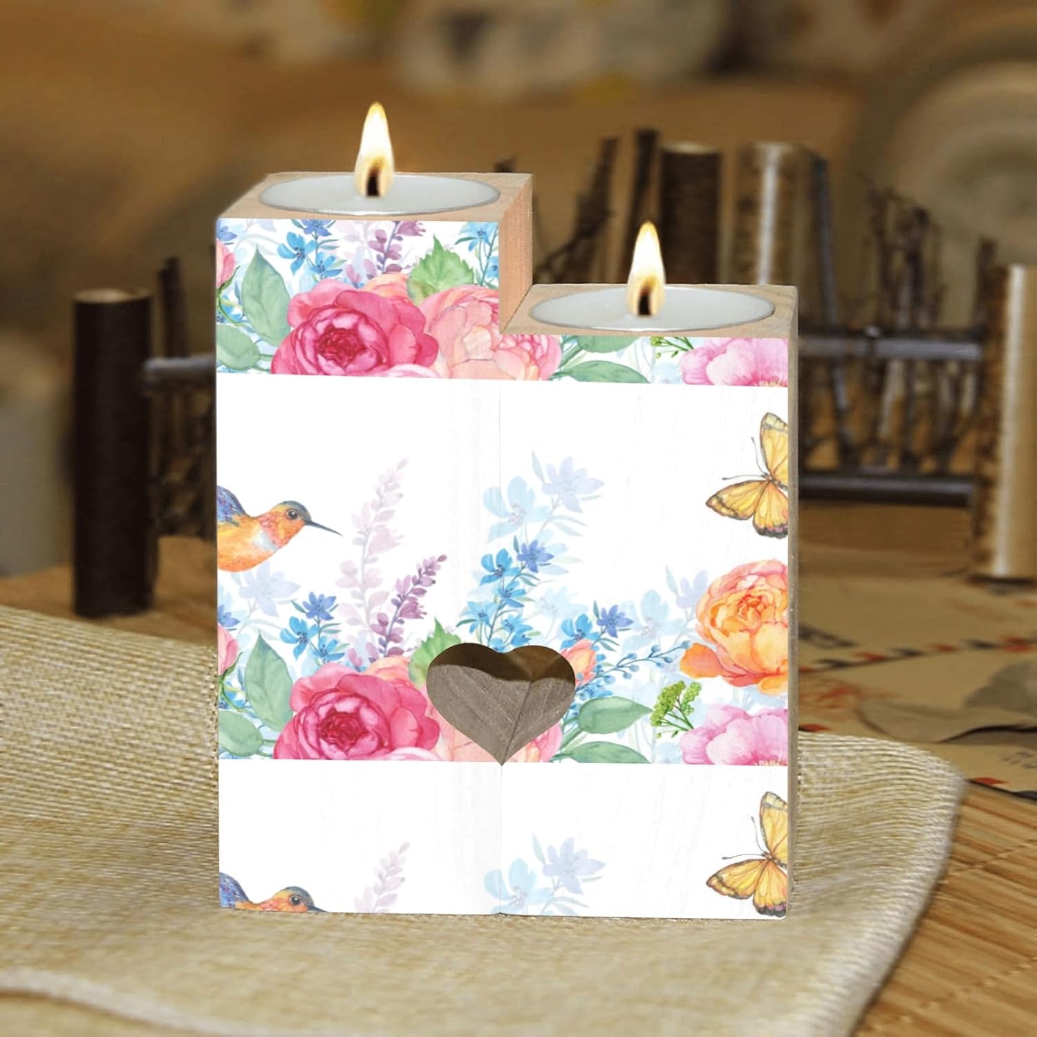 Perfect Heart-Shaped Candle Holders for Home Decor Weddings