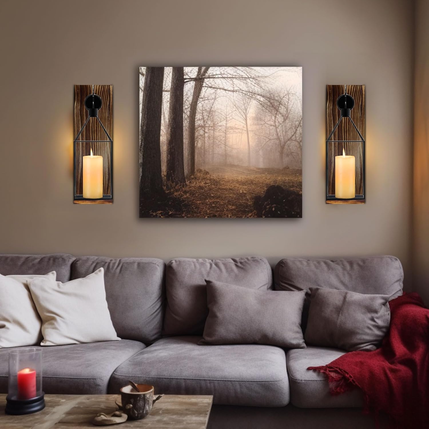 Staymoment Black Metal Candle Scones
