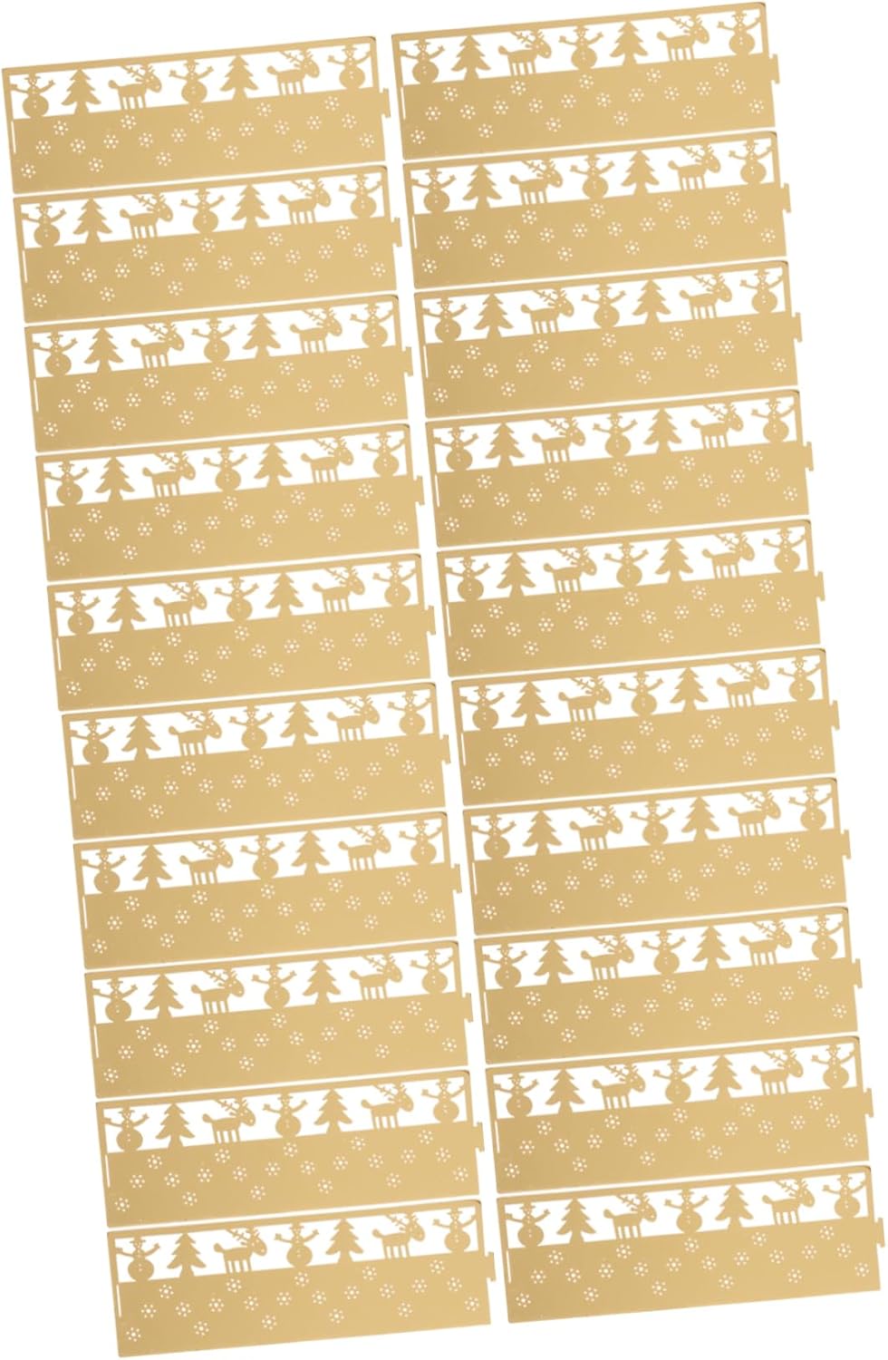 50-Pack Snowflake Candle Lampshade