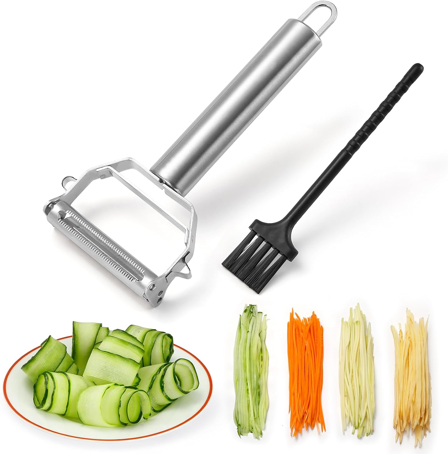 Stay Fresh With IziusyStainless Steel Julienne Slicer
