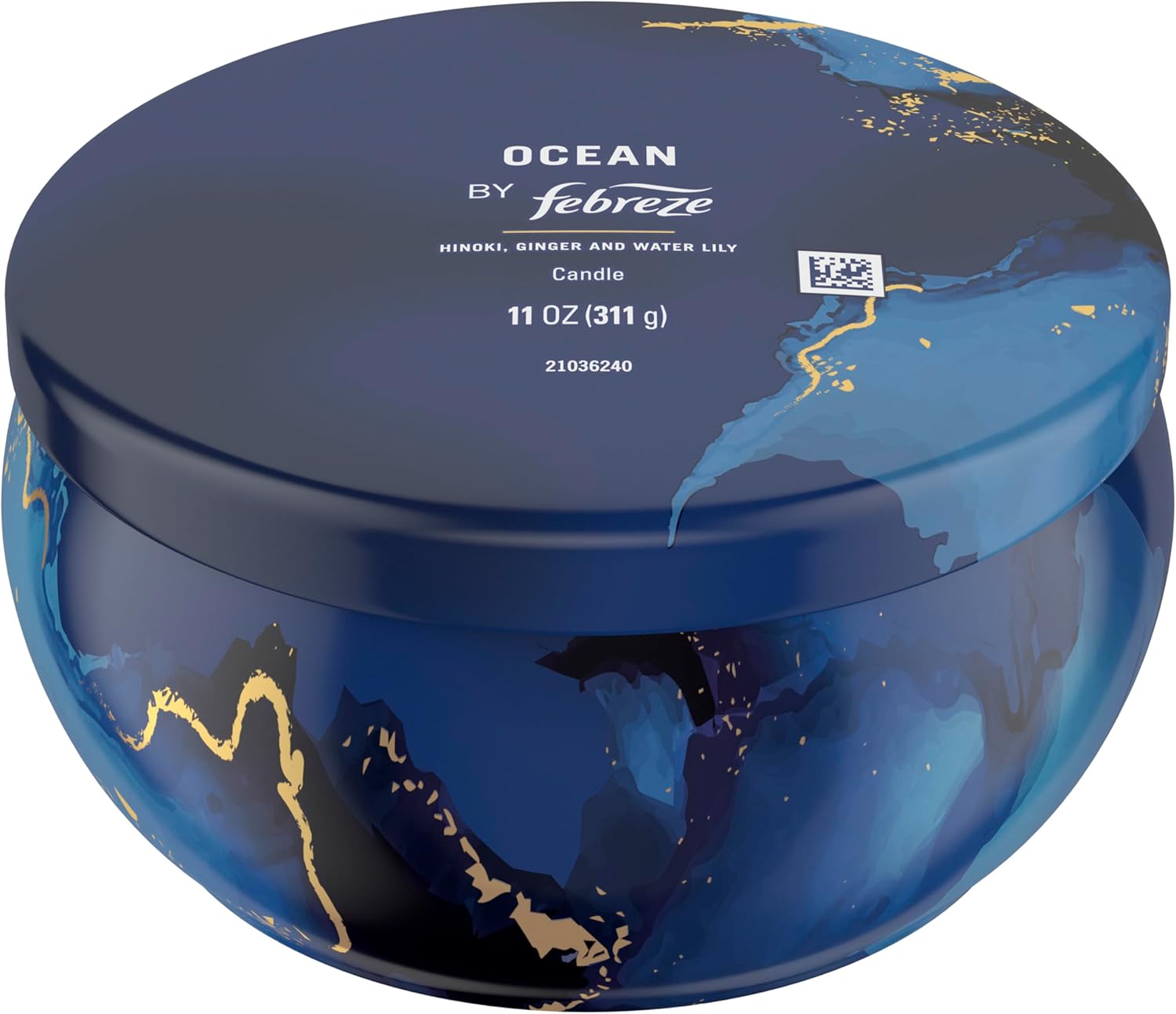 Fresh Ocean Scent Candle 11 oz Wicks Included