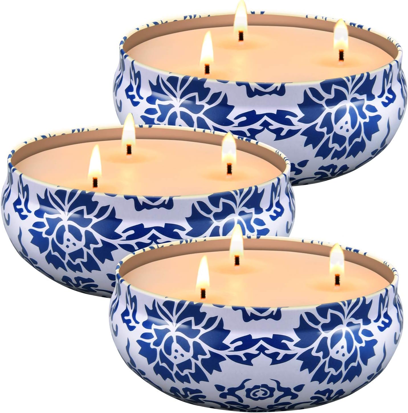 Hausware Citronella Candles Set of 3 Large 135 Oz