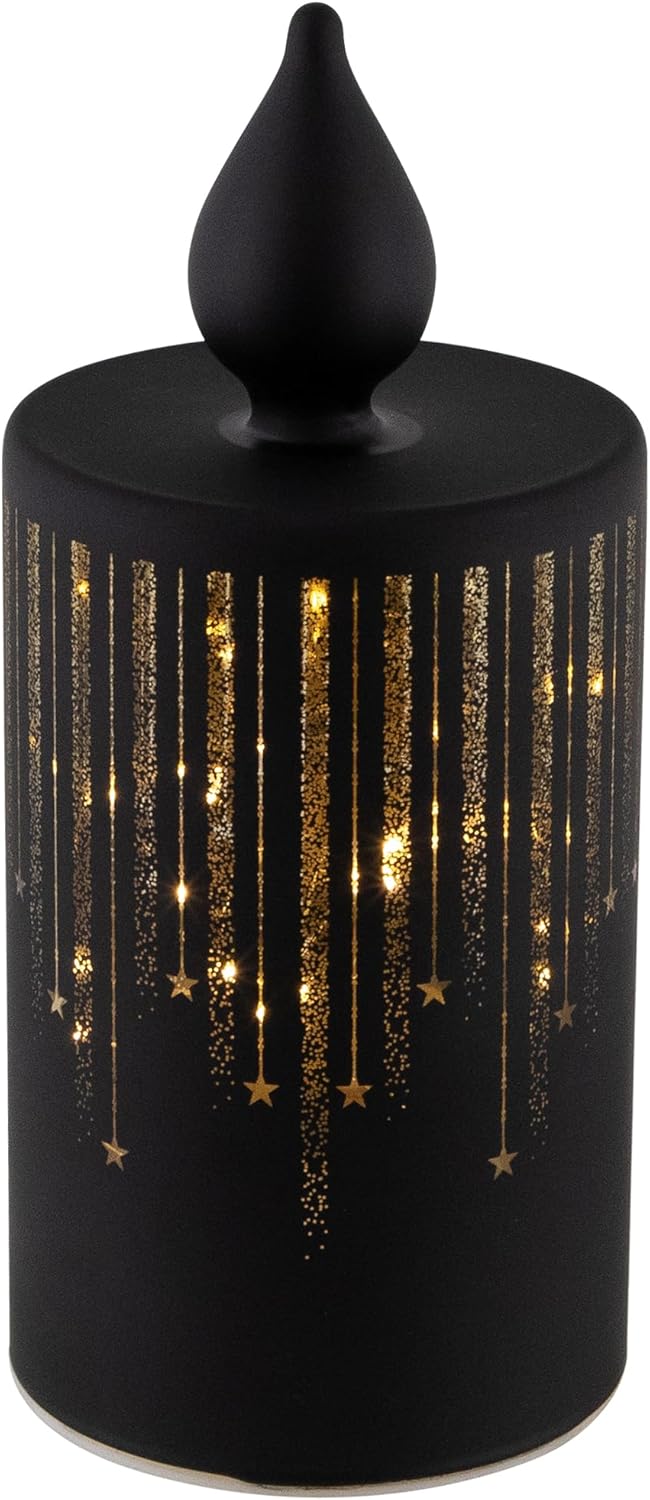 GLOWING 8 INCH LED CHRISTMAS CANDLE