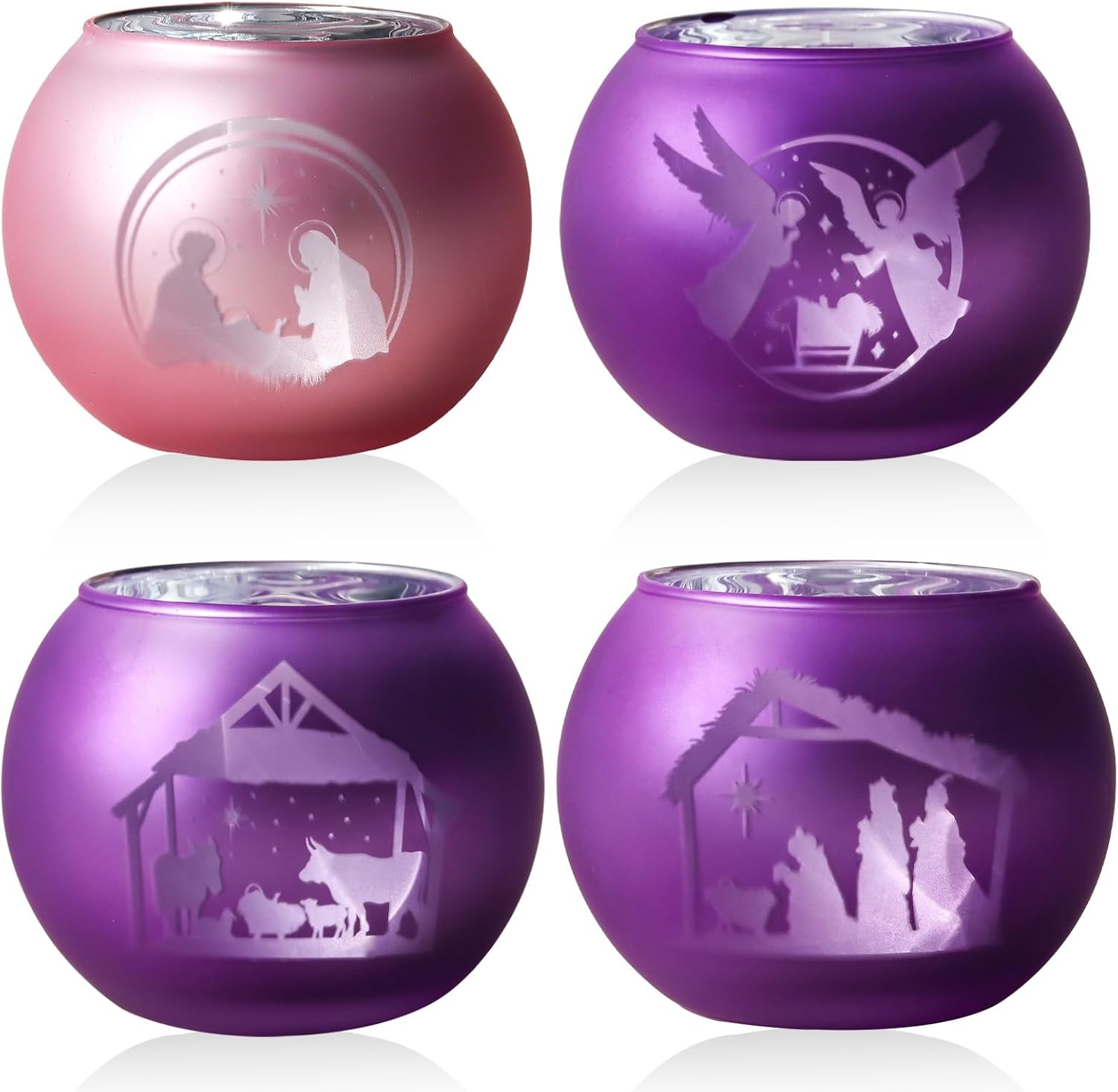 Advent Candle Holders Set of 4
