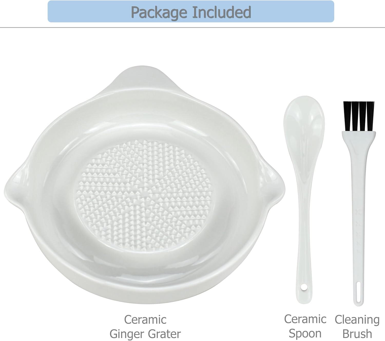 EIKS Ceramic Grater with Accessories