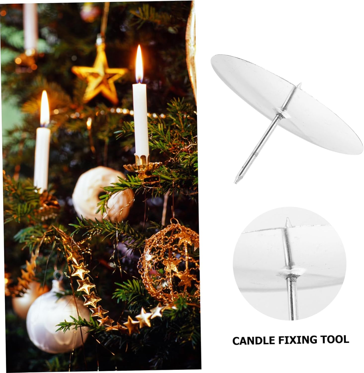 Wreath Candle Holder Set