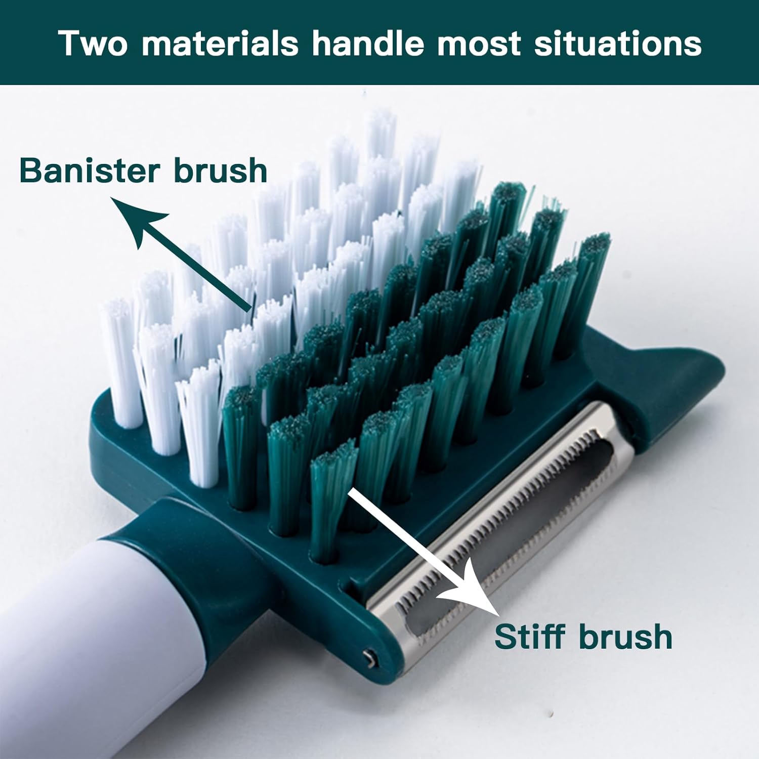Dual-Function ULTIMATE Julienne Peeler and Vegetable Brush for Kitchen