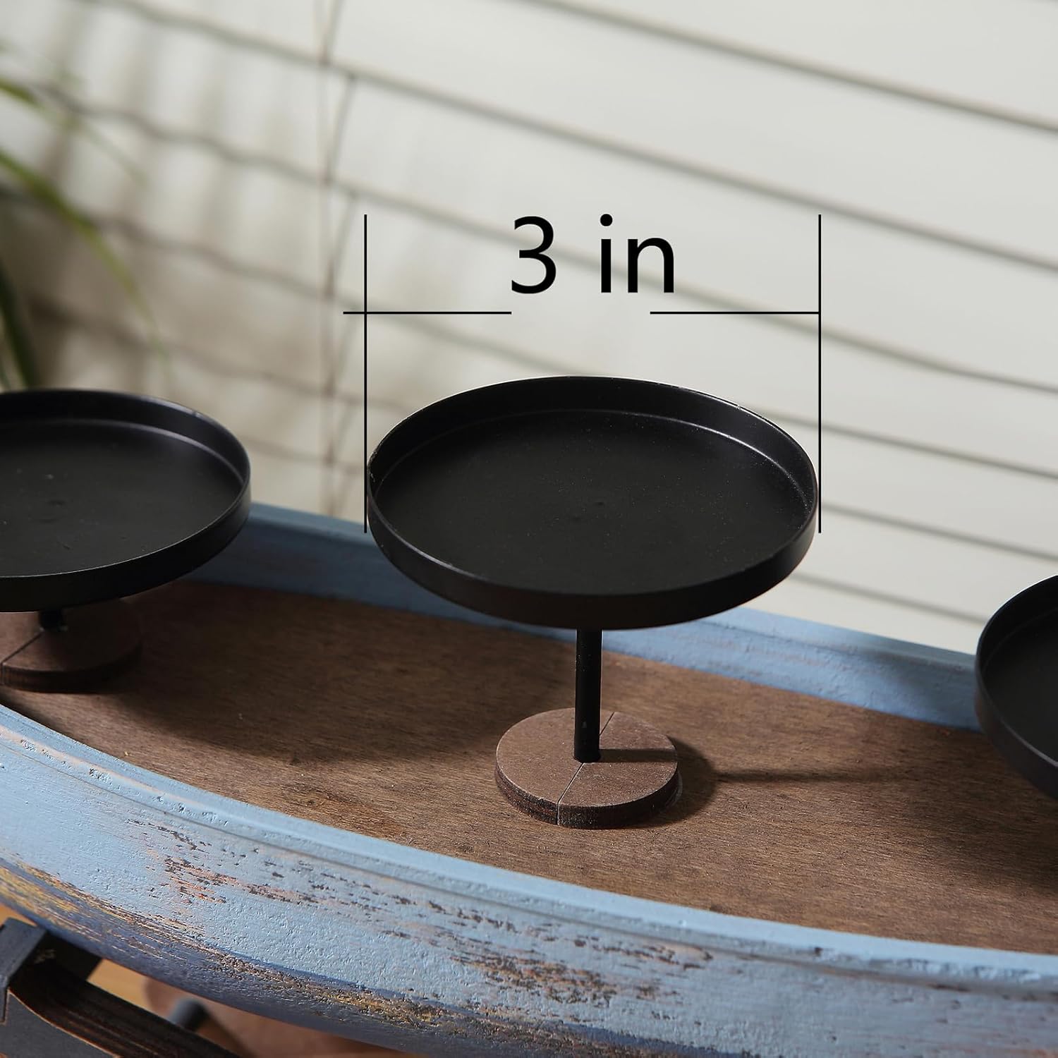 Nauti Boat Candle Holder Decor