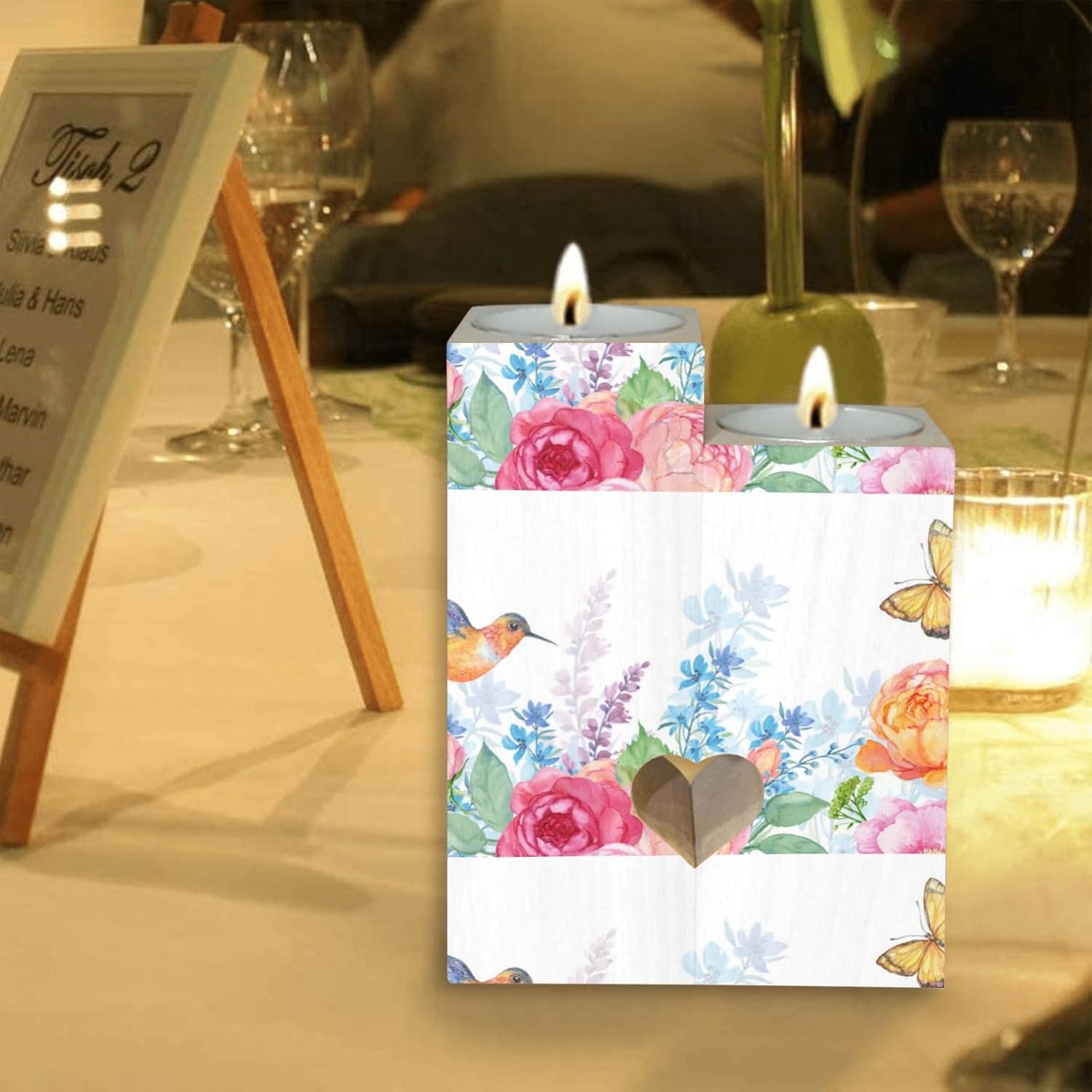 Perfect Heart-Shaped Candle Holders for Home Decor Weddings