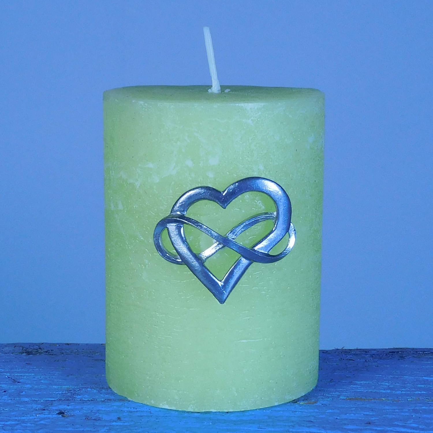 3 Set Infinity Heart Candle Pins in Fine Pewter