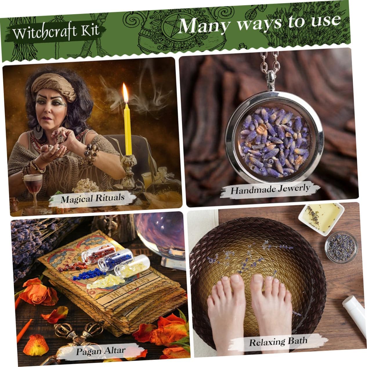 Portable Witchcraft Ritual Kit