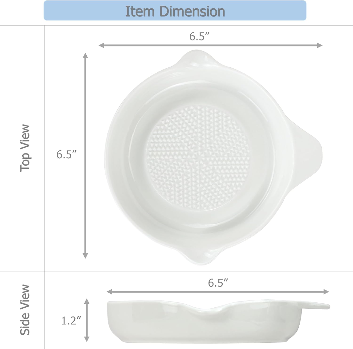 EIKS Ceramic Grater with Accessories