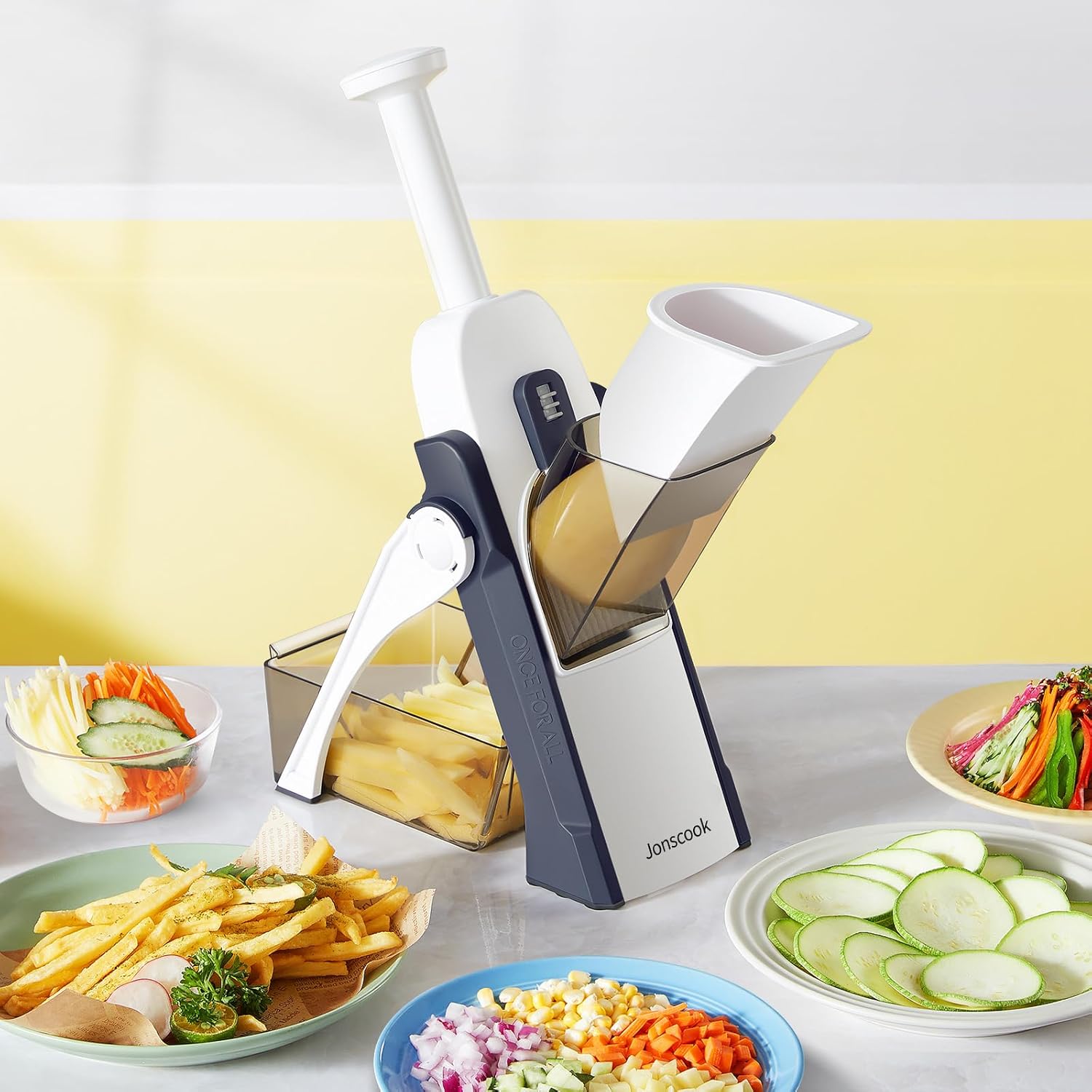 Safe Mandoline Slicer for Kitchen Use