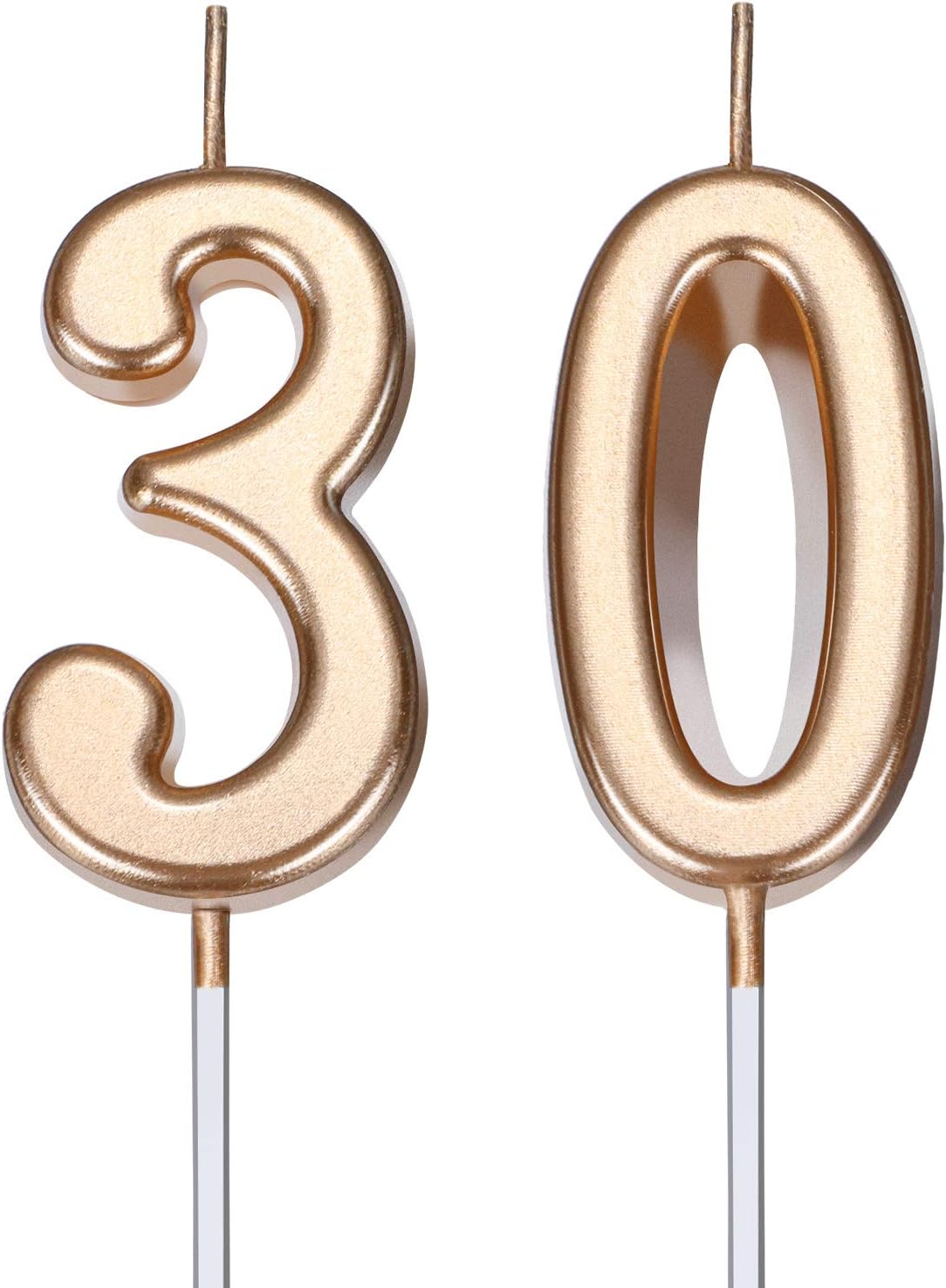 30th Birthday Candles Cake Topper Happy Birthday