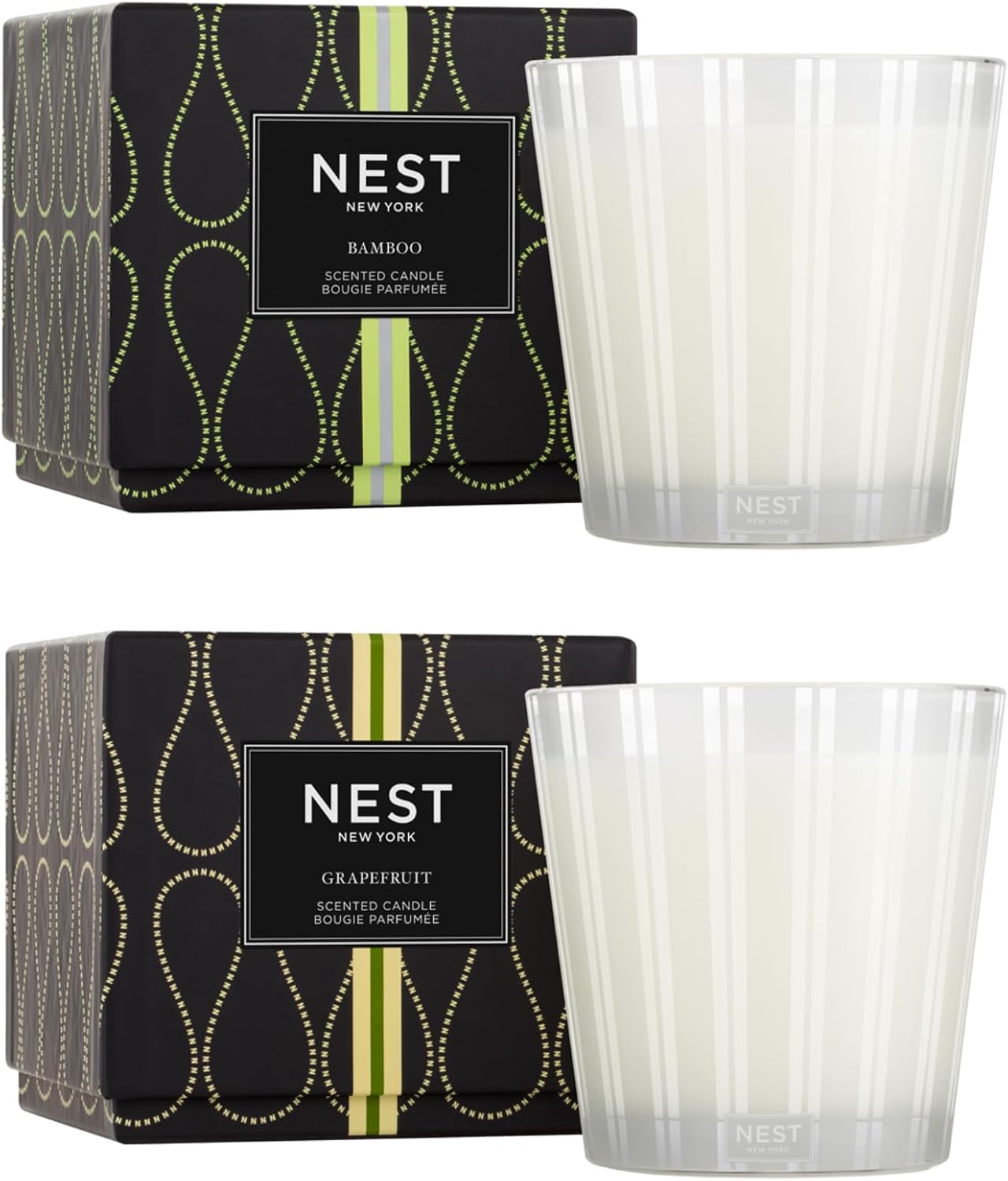 NEST New York Candle Set - Bamboo Grapefruit