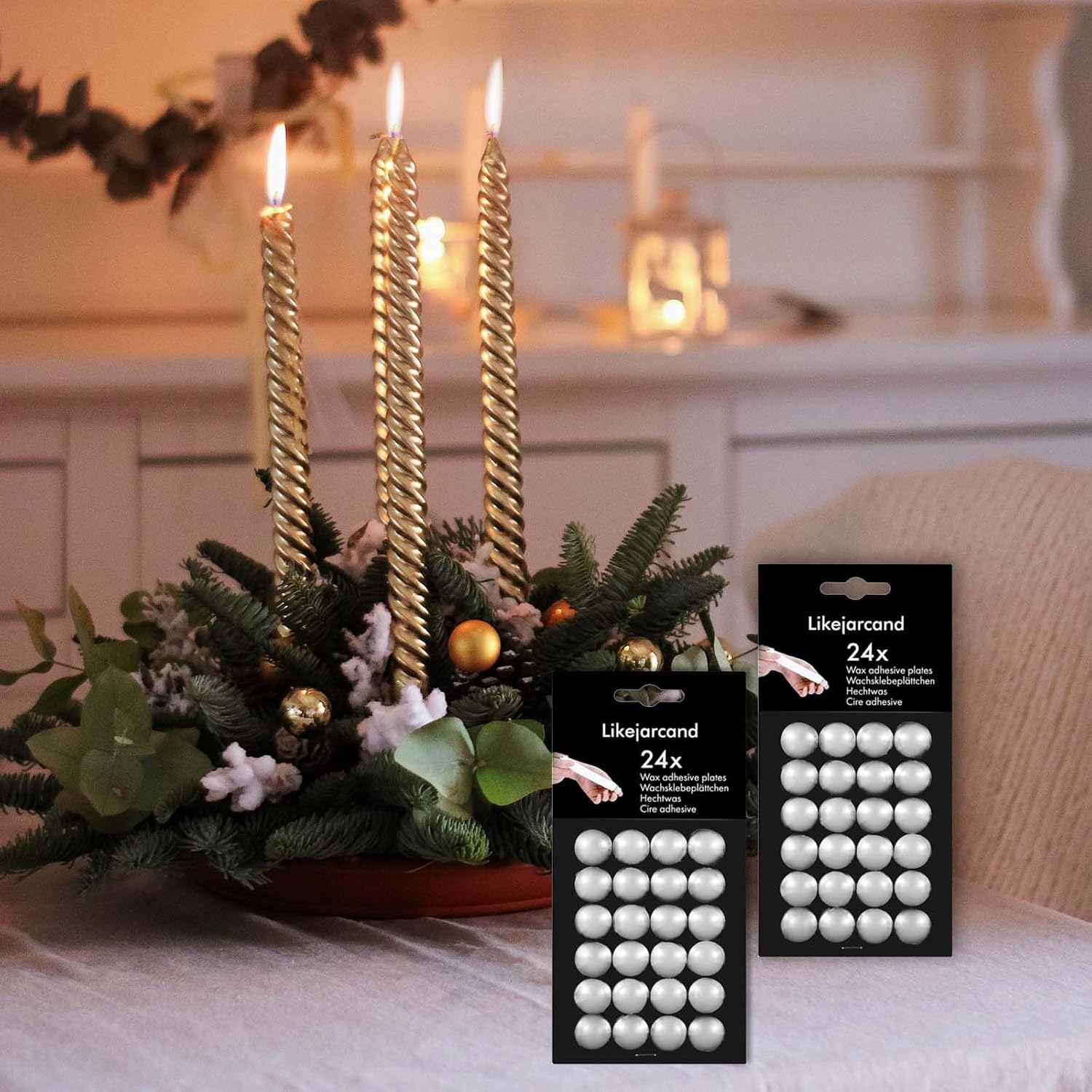 Kandelo 24 Dots Wax Holder Perfect for Candles