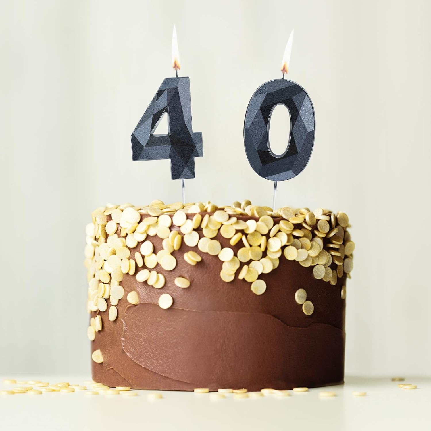 Happy 40th Birthday Candle