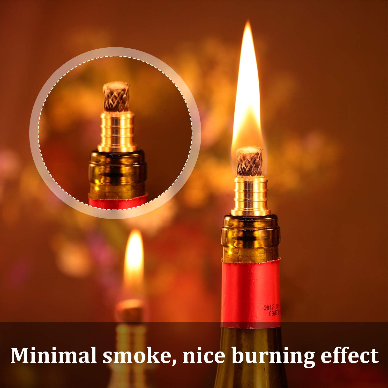 Nuanchu 24-Piece Wine Bottle Torch Kit