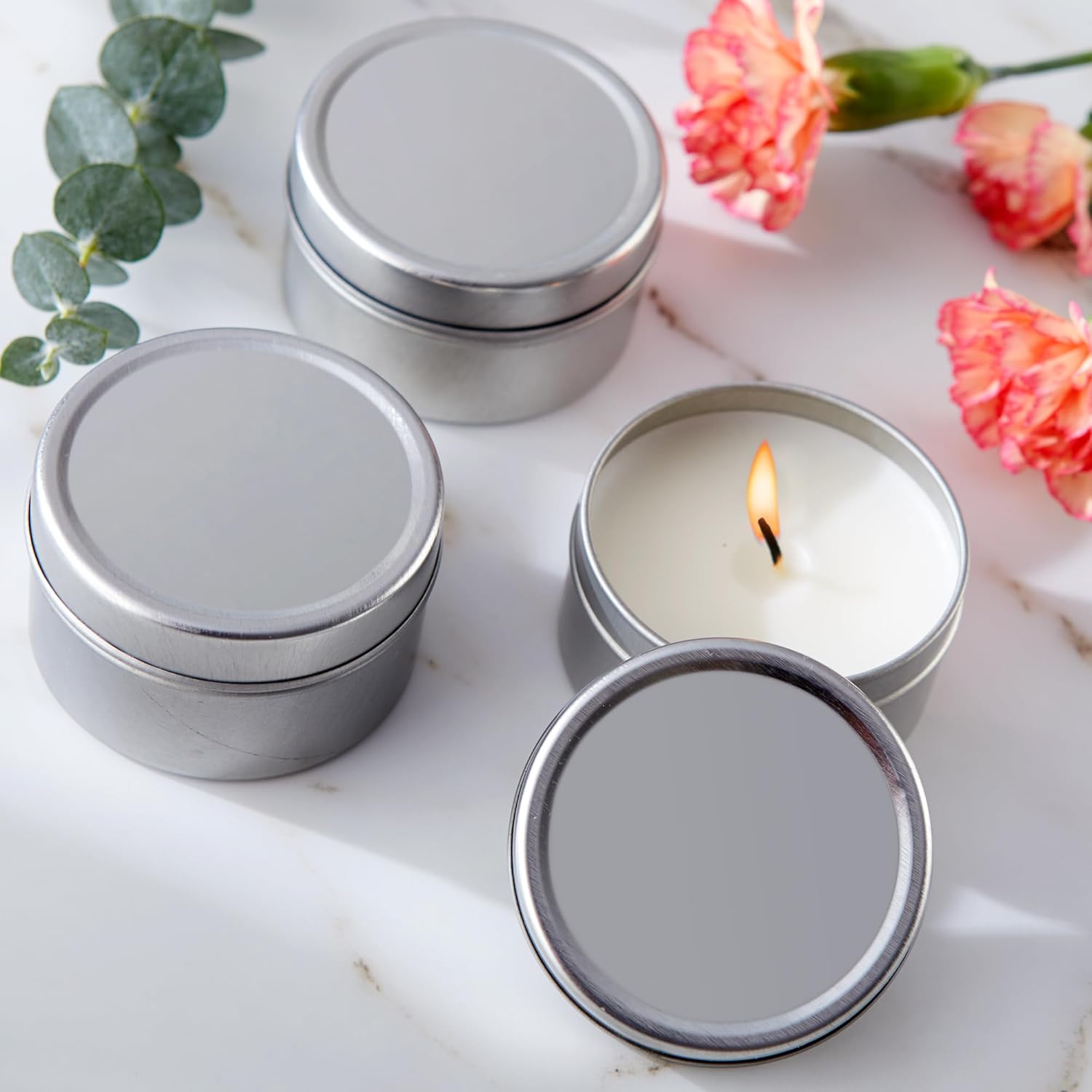 Kate Aspen Vanille Candle Tins for Weddings