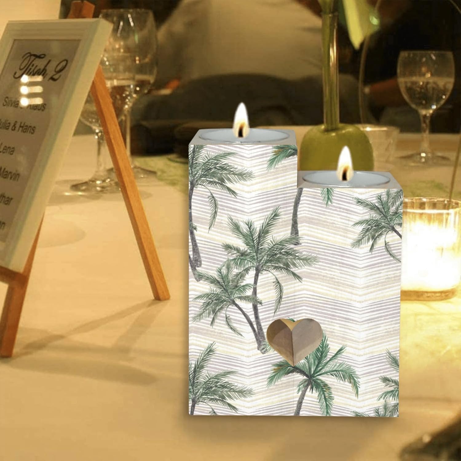 Candleholder Sets for Tropical Decor