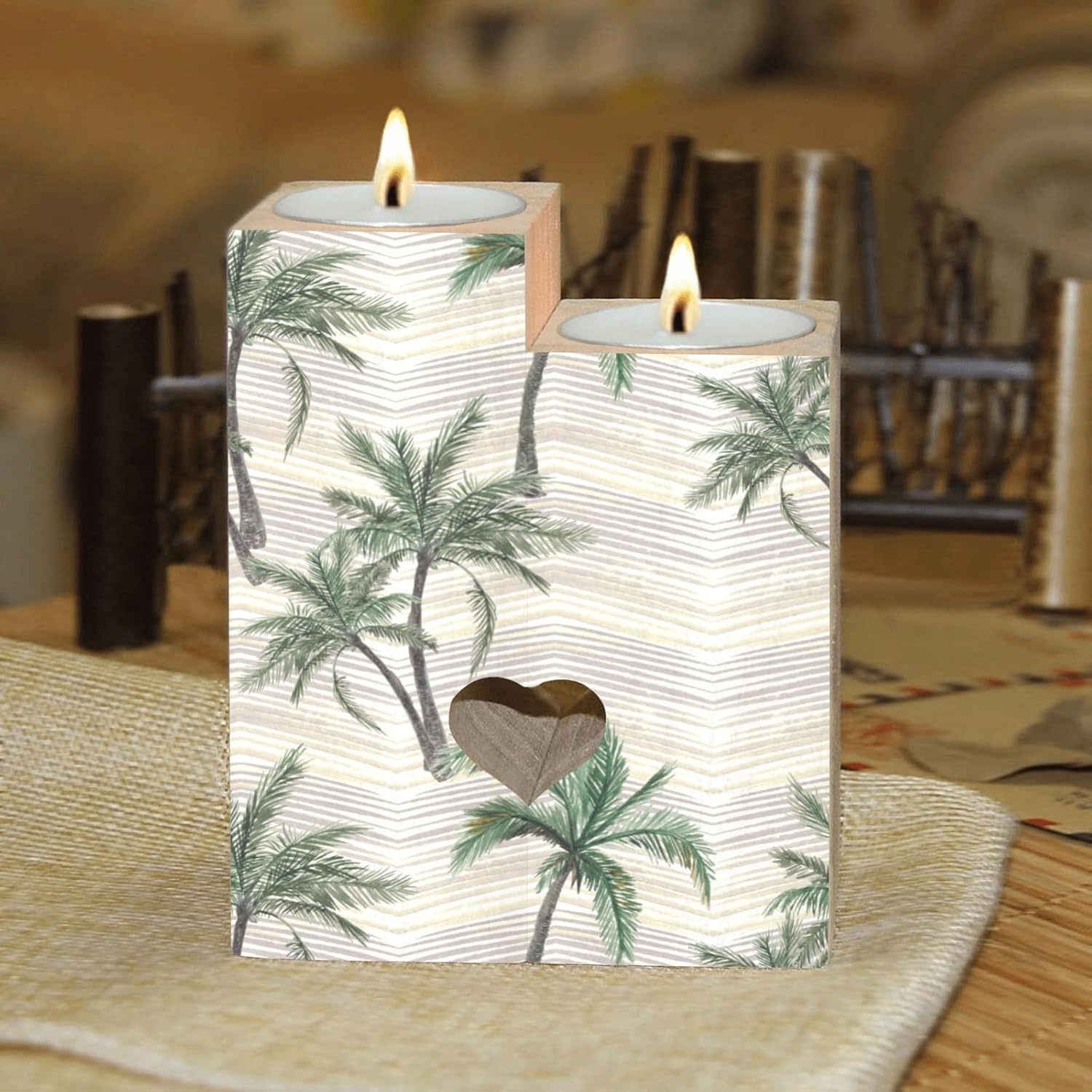 Candleholder Sets for Tropical Decor