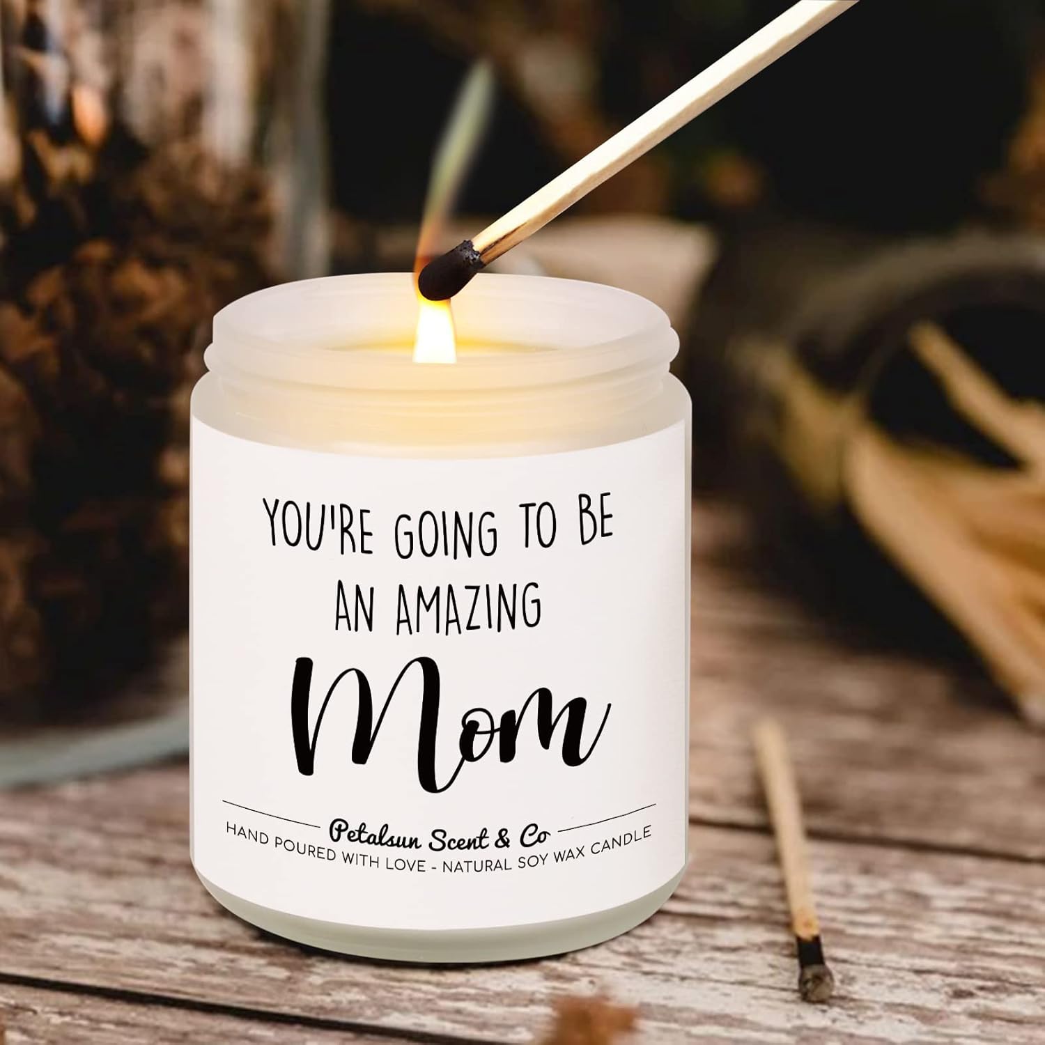 Lavender Candle for New Moms