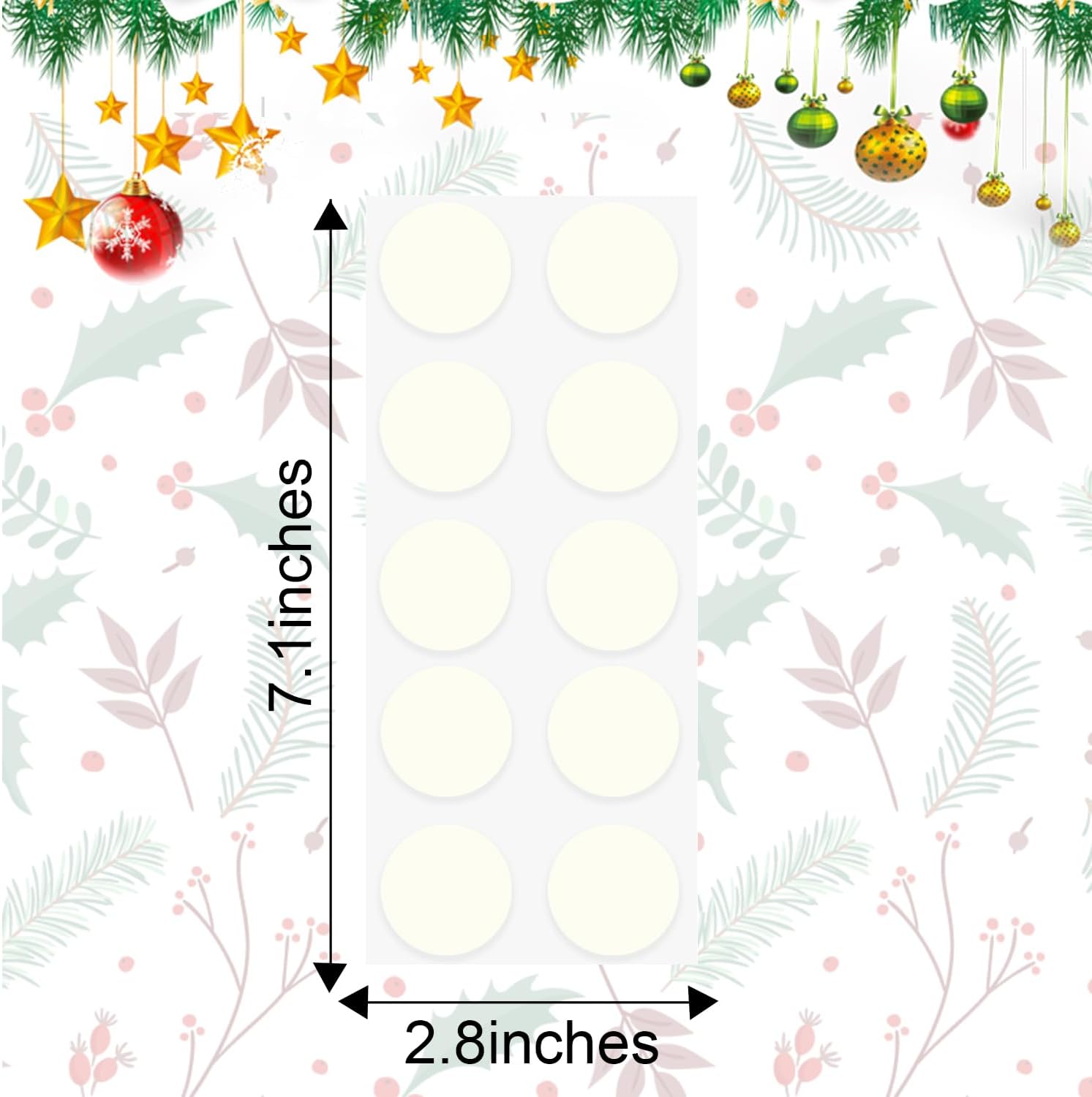 Lyforx40-Piece Taper Candle Holder Set with Adhesive Tips