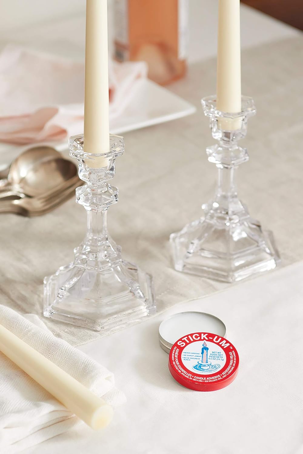 Fox Run Stick-Um Candle Adhesive 05 Ounce