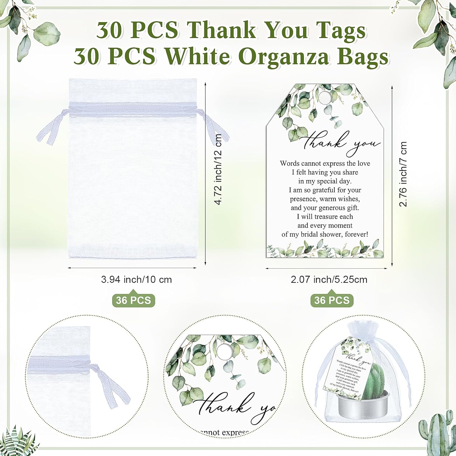 MTLEE Bridal Shower Candle Set